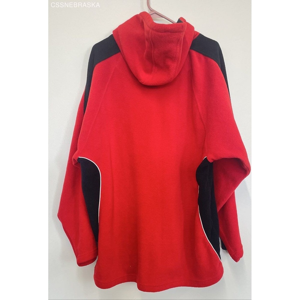 Pro edge‎ Red Men's Nebraska Cornhuskers fleece hoodie - Size XL - Picture 4 of 5